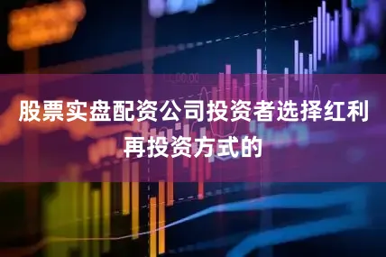 股票实盘配资公司投资者选择红利再投资方式的